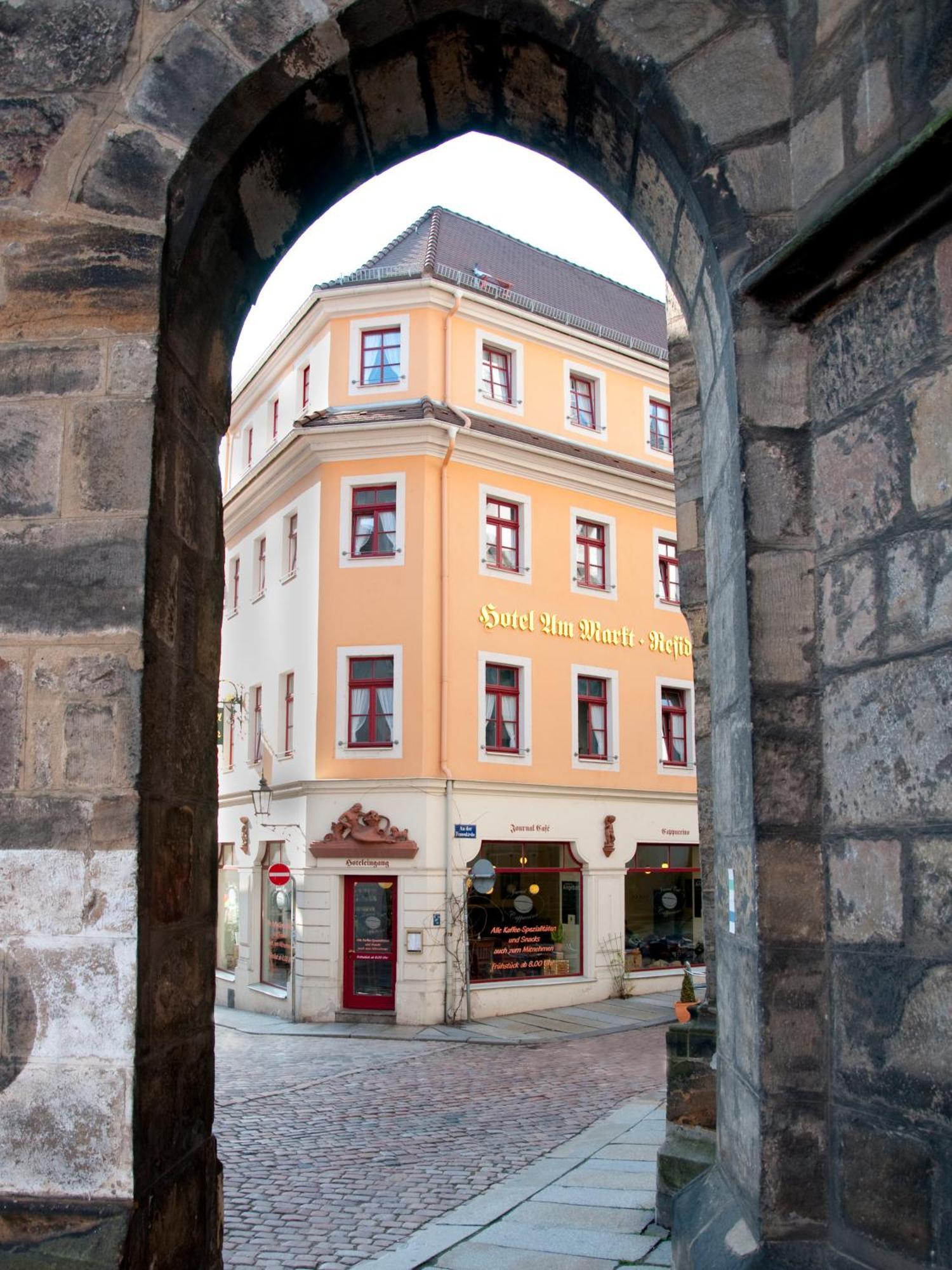 Hotel Garni Residenz Am Markt Meißen Exterior foto