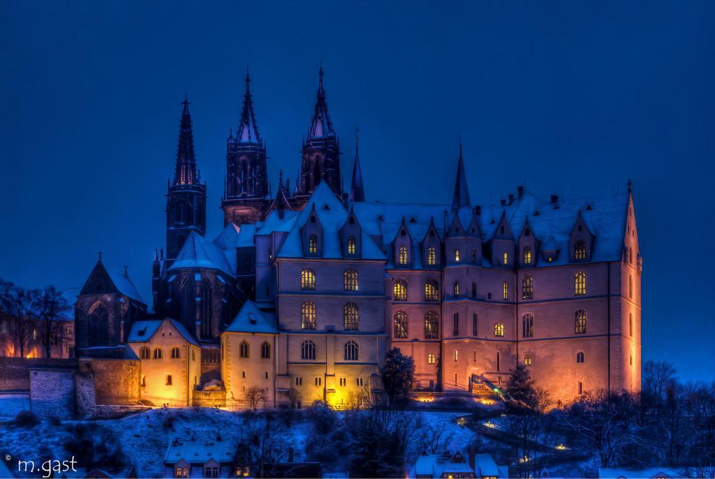Hotel Garni Residenz Am Markt Meißen Exterior foto
